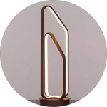 اباژور مدرن رومیزی طرح مناره کد00238 - خرید بهترین کیفیت و قیمت در فروشگاه فروشگاه روشنایی دلوری