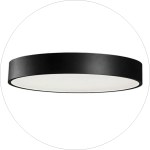 لوستر سقفی کفه دار گرد 20 سانتی لبه 7 سانتی کد007003 - خرید بهترین کیفیت و قیمت در فروشگاه فروشگاه روشنایی دلوری