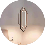 لوستر مدرن سقفی طرح شش ضلعی 0006 - خرید بهترین کیفیت و قیمت در فروشگاه فروشگاه روشنایی دلوری