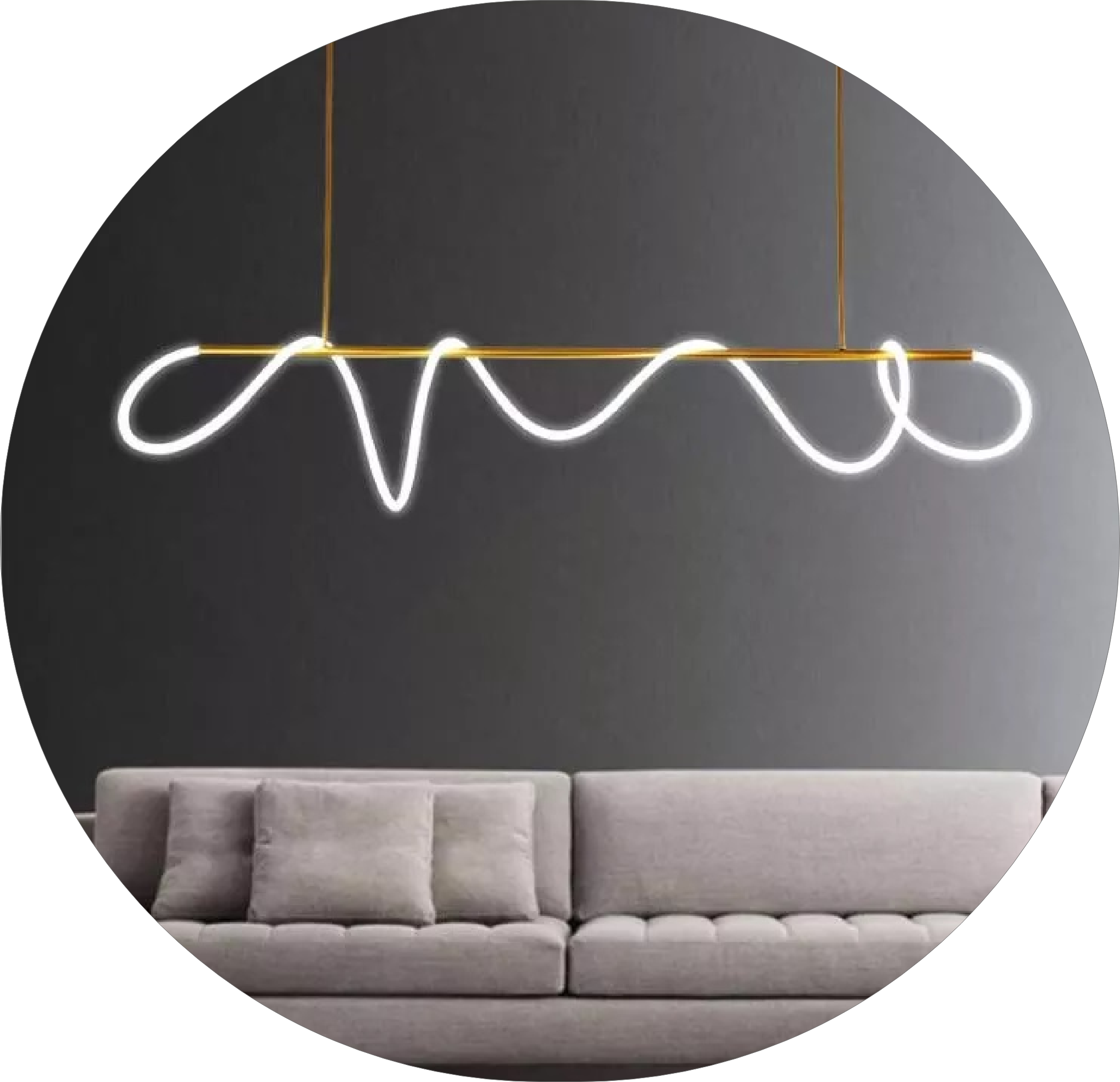 لوستر مدرن سقفی طرح فلکسی 360 خطی سایز 1.50 سانتی کد0048 - خرید بهترین کیفیت و قیمت در فروشگاه فروشگاه روشنایی دلوری