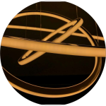 لوستر مدرن سقفی حلقه ای سه طبقه دو طرف نور سبک کهکشانی کد0054 - خرید بهترین کیفیت و قیمت در فروشگاه فروشگاه روشنایی دلوری