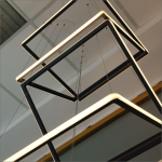 لوستر مدرن سقفی طرح پله ای کد00154 - خرید بهترین کیفیت و قیمت در فروشگاه فروشگاه روشنایی دلوری