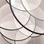 لوستر اویز مدرن پلکسی گرد کد00359 - خرید بهترین کیفیت و قیمت در فروشگاه فروشگاه روشنایی دلوری