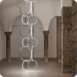 لوستر مدرن سقفی بلند مربع ای طرح زنجیر کد00142 - خرید بهترین کیفیت و قیمت در فروشگاه فروشگاه روشنایی دلوری