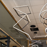 لوستر مدرن سقفی طرح پله ای کد00154 - خرید بهترین کیفیت و قیمت در فروشگاه فروشگاه روشنایی دلوری