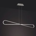 لوستر سقفی خطی طرح بی نهایت ۱۲۰ سانتی 00618 - خرید بهترین کیفیت و قیمت در فروشگاه فروشگاه روشنایی دلوری