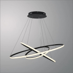 لوستر مدرن سقفی حلقه ای طرح کهکشانی سه طبقه کد0068 - خرید بهترین کیفیت و قیمت در فروشگاه فروشگاه روشنایی دلوری