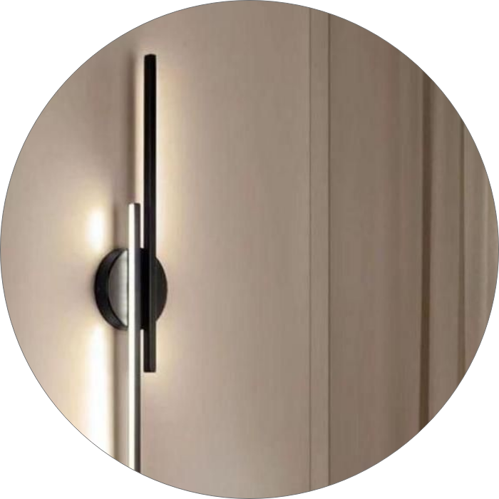 لوستر دیواری مدرن دو لاین خطی60سانت کد00222 - خرید بهترین کیفیت و قیمت در فروشگاه فروشگاه روشنایی دلوری