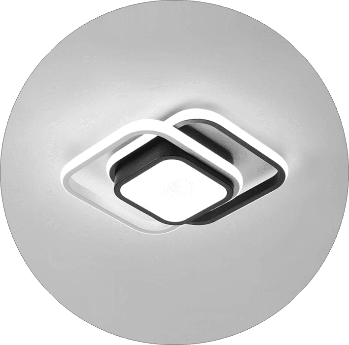 لوستر سقفی طرح مربع تو دلی کفه دار کد00273 - خرید بهترین کیفیت و قیمت در فروشگاه فروشگاه روشنایی دلوری