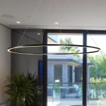 لوستر سقفی مدرن 1 حلقه ای طرح رینگ لایت کد00517 - خرید بهترین کیفیت و قیمت در فروشگاه فروشگاه روشنایی دلوری