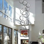 لوستر مدرن سقفی طرح بی نهایت 12 طبقه کد00157 - خرید بهترین کیفیت و قیمت در فروشگاه فروشگاه روشنایی دلوری