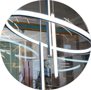 لوستر سقفی حلقه ای دوطرف نور کد00193 - خرید بهترین کیفیت و قیمت در فروشگاه فروشگاه روشنایی دلوری