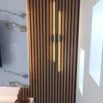 لوستر دیواری مدرن دو لاین خطی60سانت کد00222 - خرید بهترین کیفیت و قیمت در فروشگاه فروشگاه روشنایی دلوری