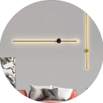 لوستر دیواری خطی لوله ای بلند کد00231 - خرید بهترین کیفیت و قیمت در فروشگاه فروشگاه روشنایی دلوری