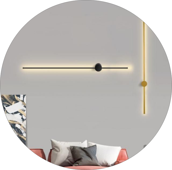 لوستر دیواری خطی لوله ای بلند کد00231 - خرید بهترین کیفیت و قیمت در فروشگاه فروشگاه روشنایی دلوری