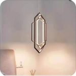 لوستر مدرن سقفی طرح شش ضلعی 0006 - خرید بهترین کیفیت و قیمت در فروشگاه فروشگاه روشنایی دلوری