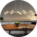 لوستر سقفی خطی مدرن کد 00577 - خرید بهترین کیفیت و قیمت در فروشگاه فروشگاه روشنایی دلوری