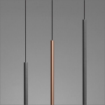 لوستر مدرن مدادی کد00248 - خرید بهترین کیفیت و قیمت در فروشگاه فروشگاه روشنایی دلوری