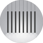 لوستر سقفی اویز مدادی 8شاخه کد00245 - خرید بهترین کیفیت و قیمت در فروشگاه فروشگاه روشنایی دلوری