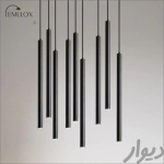 لوستر سقفی اویز مدادی 8شاخه کد00245 - خرید بهترین کیفیت و قیمت در فروشگاه فروشگاه روشنایی دلوری