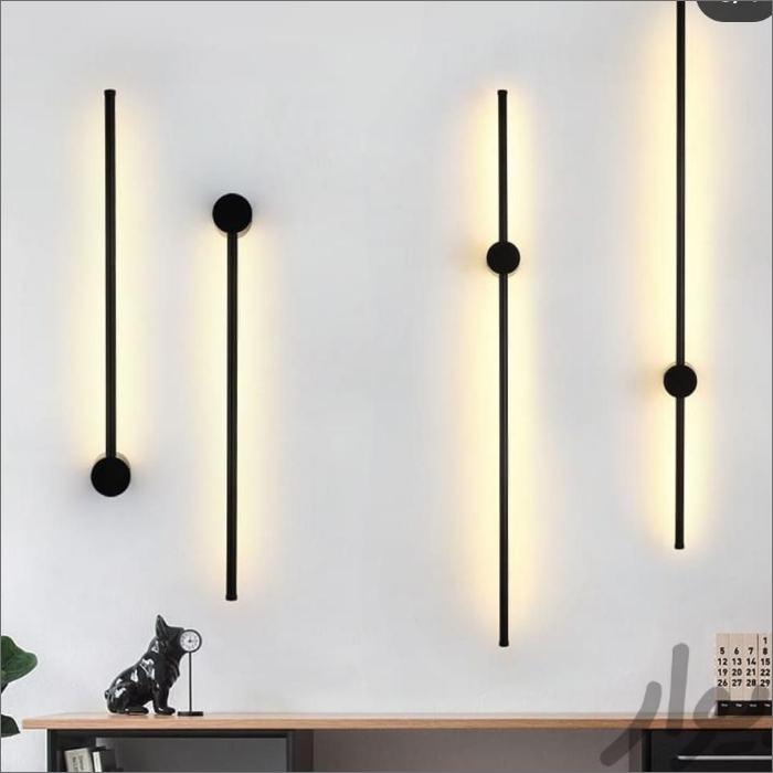 لوستر دیواری خطی لوله ای بلند کد00231 - خرید بهترین کیفیت و قیمت در فروشگاه فروشگاه روشنایی دلوری