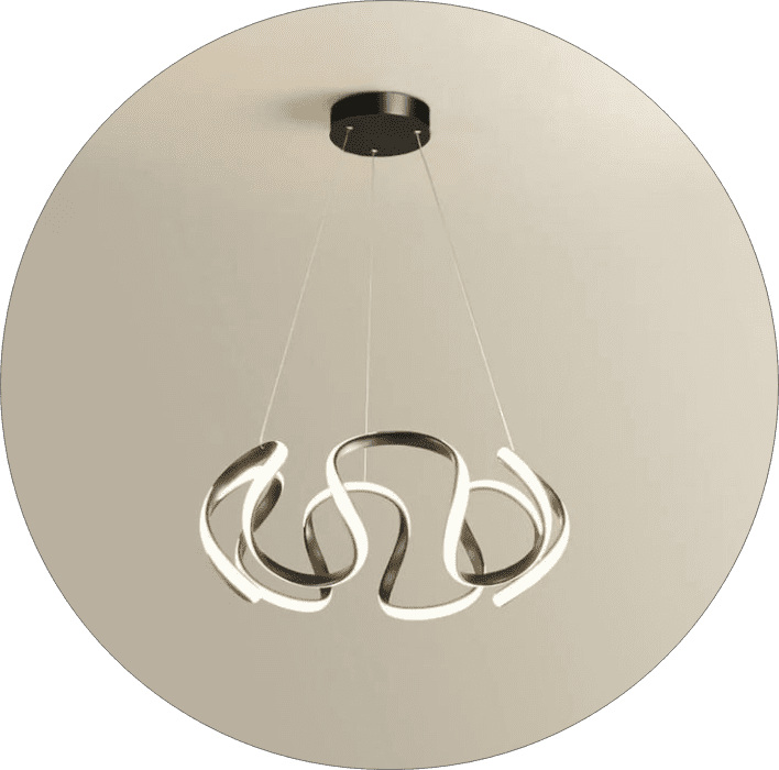 لوستر مدرن سقفی طرح گل کد00261 - خرید بهترین کیفیت و قیمت در فروشگاه فروشگاه روشنایی دلوری