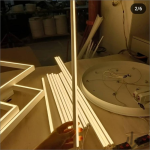 لوستر سقفی خطی استوانه ای کد00164 - خرید بهترین کیفیت و قیمت در فروشگاه فروشگاه روشنایی دلوری