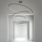 لوستر مدرن سقفی حلقه ای شش حلقه ای طرح کهکشانی کد0081 - خرید بهترین کیفیت و قیمت در فروشگاه فروشگاه روشنایی دلوری