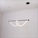 لوستر مدرن سقفی فلکسی 360 خطی بی نهایت سایز 100 سانتی کد0052 - خرید بهترین کیفیت و قیمت در فروشگاه فروشگاه روشنایی دلوری