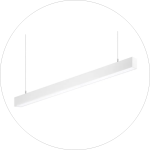 لوستر خطی اداری سایز 1 متری لبه 2 سانت دهنه5 سانت کد L00413 - خرید بهترین کیفیت و قیمت در فروشگاه فروشگاه روشنایی دلوری