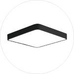 لوستر سقفی کفه دار مربع سایز 40 سانت لبه 7سانت گرد کد T0006 - خرید بهترین کیفیت و قیمت در فروشگاه فروشگاه روشنایی دلوری