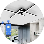 لوستر سقفی مدرن طرح هشتگ کد00280 - خرید بهترین کیفیت و قیمت در فروشگاه فروشگاه روشنایی دلوری