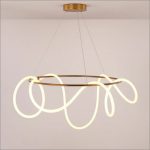 لوستر مدرن سقفی طرح فلکسی 360 حلقه ای قطر 100 سانتی کد0046 - خرید بهترین کیفیت و قیمت در فروشگاه فروشگاه روشنایی دلوری