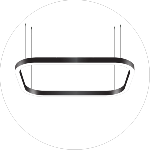 لوستر سقفی مربع سایز 100 سانت با پروفیل های 6*3 کد T0003 - خرید بهترین کیفیت و قیمت در فروشگاه فروشگاه روشنایی دلوری