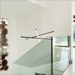 لوستر مدرن سقفی خطی سه خط سایز یک متری کد0037 - خرید بهترین کیفیت و قیمت در فروشگاه فروشگاه روشنایی دلوری