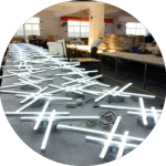 لوستر سقفی طرح هاشور کد00184 - خرید بهترین کیفیت و قیمت در فروشگاه فروشگاه روشنایی دلوری