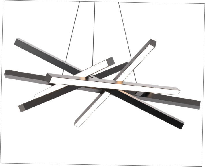 لوستر سقفی طرح خطی کد00353 - خرید بهترین کیفیت و قیمت در فروشگاه فروشگاه روشنایی دلوری