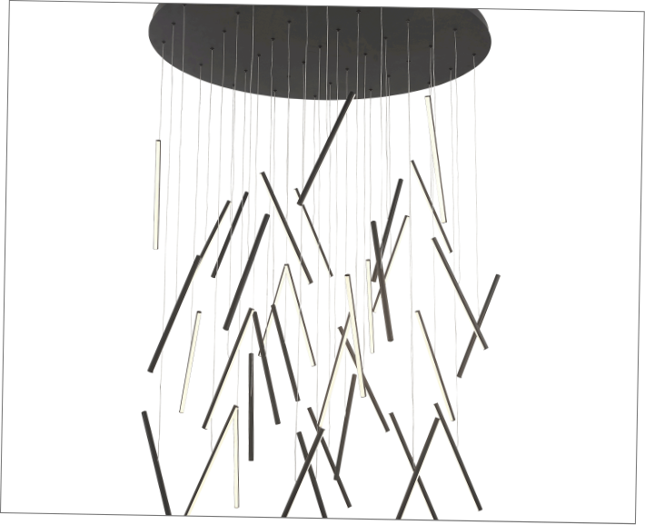 لوستر سقفی طرح خطی کد00354 - خرید بهترین کیفیت و قیمت در فروشگاه فروشگاه روشنایی دلوری