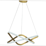 لوستر سقفی مدرن مثلث فضایی 50 سانتی کد00332 - خرید بهترین کیفیت و قیمت در فروشگاه فروشگاه روشنایی دلوری