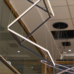 لوستر مدرن سقفی طرح پله ای کد00154 - خرید بهترین کیفیت و قیمت در فروشگاه فروشگاه روشنایی دلوری