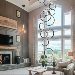 لوستر مدرن سقفی طرح بی نهایت 12 طبقه کد00157 - خرید بهترین کیفیت و قیمت در فروشگاه فروشگاه روشنایی دلوری