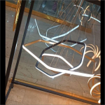 لوستر سقفی طرح شش ضلعی سه طبقه کد00192 - خرید بهترین کیفیت و قیمت در فروشگاه فروشگاه روشنایی دلوری