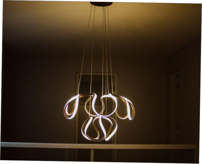 لوستر مدرن طرح گل دو طبقه کد00312 - خرید بهترین کیفیت و قیمت در فروشگاه فروشگاه روشنایی دلوری