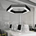 لوستر سقفی طرح شش ضلعی کد00272 - خرید بهترین کیفیت و قیمت در فروشگاه فروشگاه روشنایی دلوری