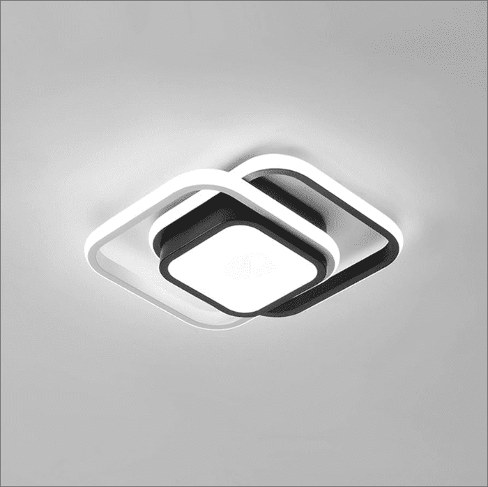 لوستر سقفی طرح مربع تو دلی کفه دار کد00273 - خرید بهترین کیفیت و قیمت در فروشگاه فروشگاه روشنایی دلوری