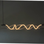 لوستر سقفی خطی لوله ای ۱.۸۰ سانتی کد00311 - خرید بهترین کیفیت و قیمت در فروشگاه فروشگاه روشنایی دلوری