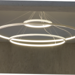 لوستر سقفی طرح دایره کد00346 - خرید بهترین کیفیت و قیمت در فروشگاه فروشگاه روشنایی دلوری