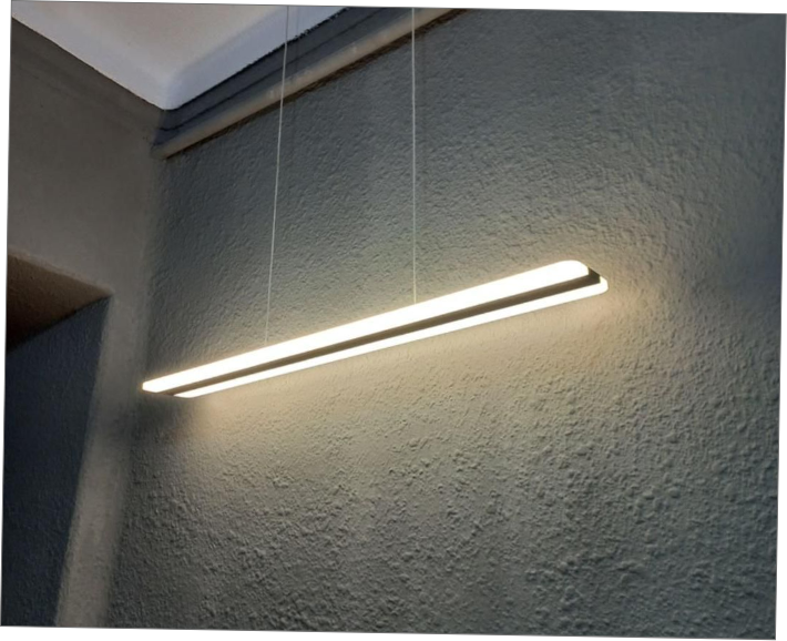 لوستر خطی اداری پلکسی دو طرفه کد00314 - خرید بهترین کیفیت و قیمت در فروشگاه فروشگاه روشنایی دلوری