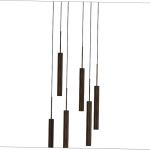 لوستر سقفی طرح خطی استوانه ای کد00347 - خرید بهترین کیفیت و قیمت در فروشگاه فروشگاه روشنایی دلوری