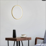 لوستر مدرن سقفی تک حلقه کد00204 - خرید بهترین کیفیت و قیمت در فروشگاه فروشگاه روشنایی دلوری